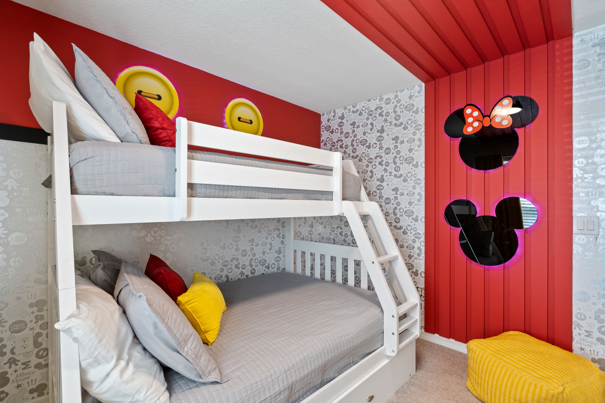 Mickey Minnie Bedroom 1